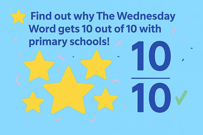 10 out of 10 with schools